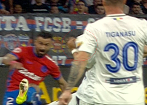 Penalty pentru FCSB în barajul pentru Conference League: Istvan Kovacs a avut nevoie de VAR
