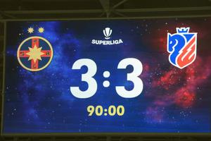 FCSB - FC Botoșani » Duel în semifinala barajului pentru Conference League: Prelungiri în Ghencea