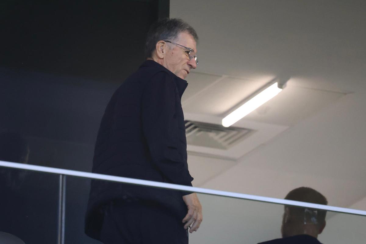 Apariție rară pe stadion! Valeriu Argăseală, prezent la FCSB - Botoșani, după o pauză de un an!