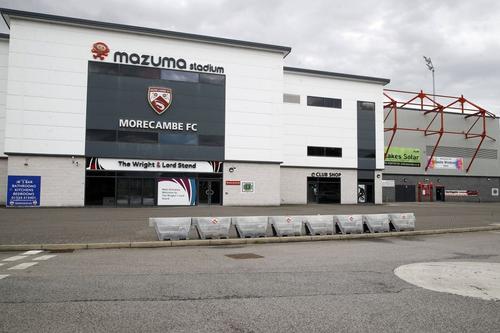 Tyson Fury are o sală de antrenament la stadionul lui Morecambe FC  / Foto: Imago