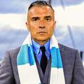 Daniel Pancu, cu fularul lui Manchester City la gât // foto: Instagram