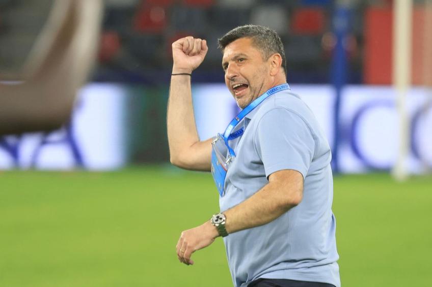 Marius Baciu a debutat cu o victorie pe banca lui FCSB / Foto: Ionuț Iordache GSP