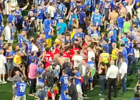 Scene UNICE în La Liga: Jucătorii au pierdut meciul, însă au sărbătorit pe gazon cu ultrașii rivalei