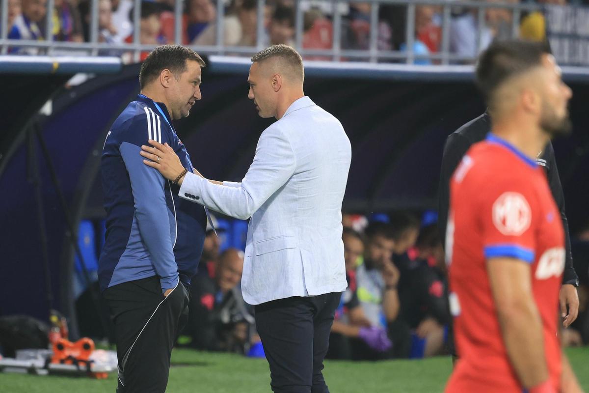 A primit „galben” din partea lui Istvan Kovacs, iar apoi a avut o criză de râs la adresa arbitrului