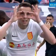 Alexandru Cîmpanu, un nou gol decisiv în China / foto: captură X