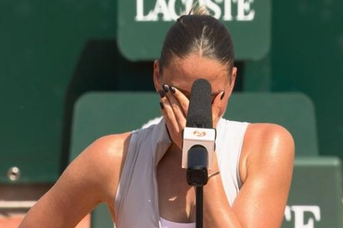 Marta Kostyuk, discurs emoționat după victoria din primul tur de la Roland Garros / foto: X @TheTennisLetter