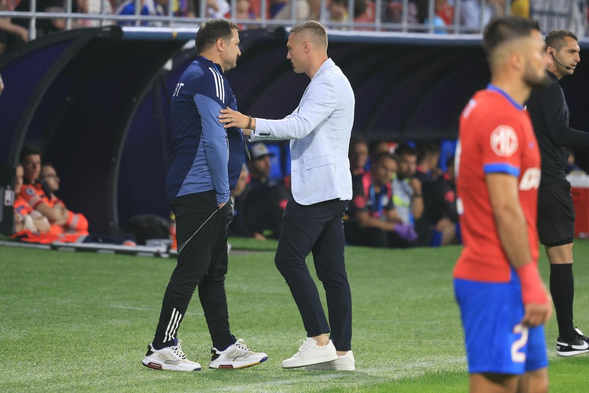 A primit „galben” din partea lui Istvan Kovacs, iar apoi a avut o criză de râs la adresa arbitrului