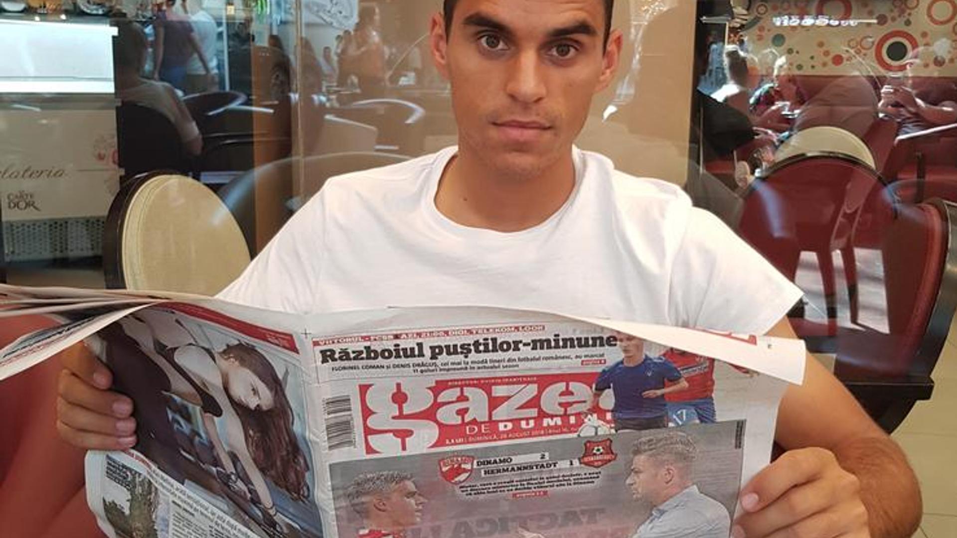 Ivan Pesic alunecând în șutul ratat în meciul Chindia - Farul, în barajul pentru promovare Superliga sezonul viitor. | sursa foto: Gazeta Sporturilor