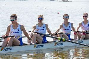 Cinci medalii, dintre care două de aur, pentru canotorii români la Campionatele Europene de juniori
