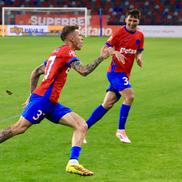 Octavian Popescu, autorul golului de 4-3 în FCSB - Botoșani / Foto: Ionuț Iordache GSP