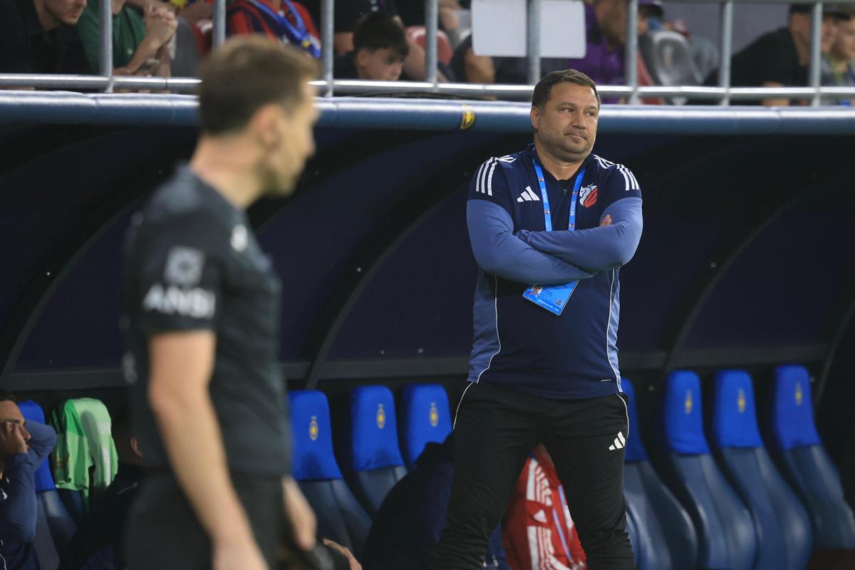 A primit „galben” din partea lui Istvan Kovacs, iar apoi a avut o criză de râs la adresa arbitrului