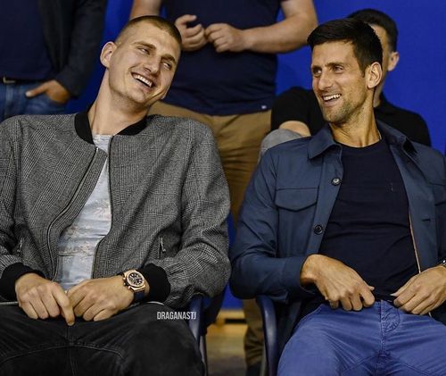 Jokic și Djokovic, împreună la un eveniment în Serbia FOTO: Instagram @nikolajokicofficial
