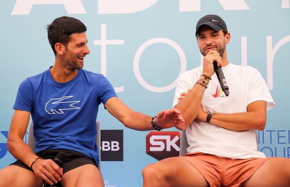 Managerul lui Grigor Dimitrov răspunde acuzațiile lansate de tatăl lui Djokovic: „Nimeni nu i-a cerut să facă test pentru coronavirus”