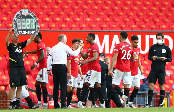 FOTO Nici Gigi Becali n-a făcut asta! Ole Gunnar Solskjaer, gest extrem în Manchester United - Sheffield