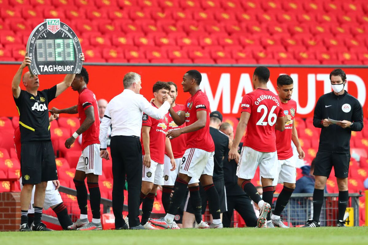 FOTO Ole Gunnar Solskjaer l-a făcut invidios pe Gigi Becali cu gestul din minutul 80 al meciului dintre Manchester United și Sheffield