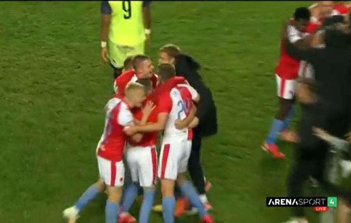 Slavia Praga - Plzen 1-0. FOTO Nicolae Stanciu a câștigat titlul în Cehia!