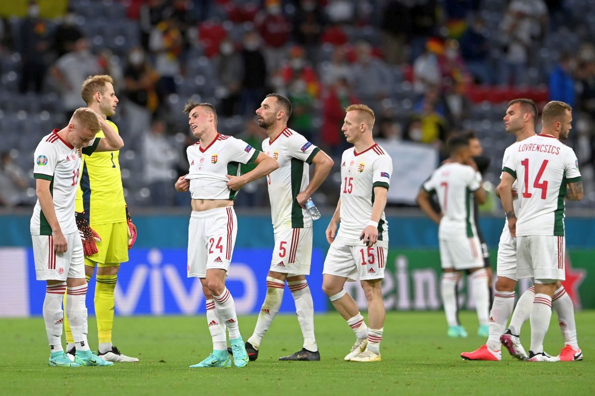 Ungaria, învăluită în DURERE după eliminarea de la EURO 2020: jucătorii-eroi ai lui Marco Rossi, prăbușiți după efortul titanic depus cu Germania