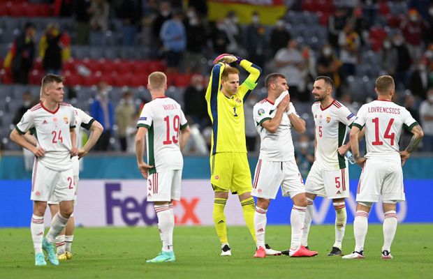 Așa arată durerea! Maghiarii, DĂRÂMAȚI după egalul cu Germania: imaginile emoționante surprinse la final