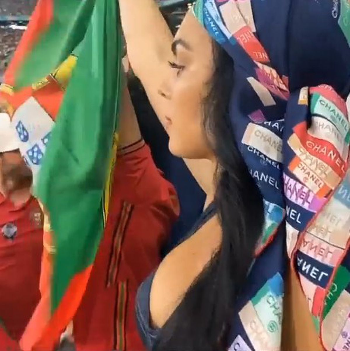 Georgina Rodriguez - iubită Ronaldo - la Portugalia - Franța