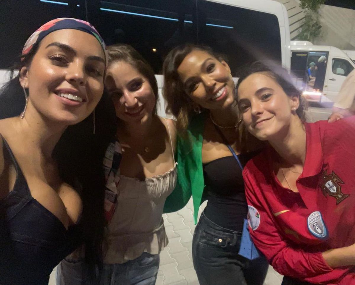 Georgina Rodriguez - iubită Ronaldo - la Portugalia - Franța