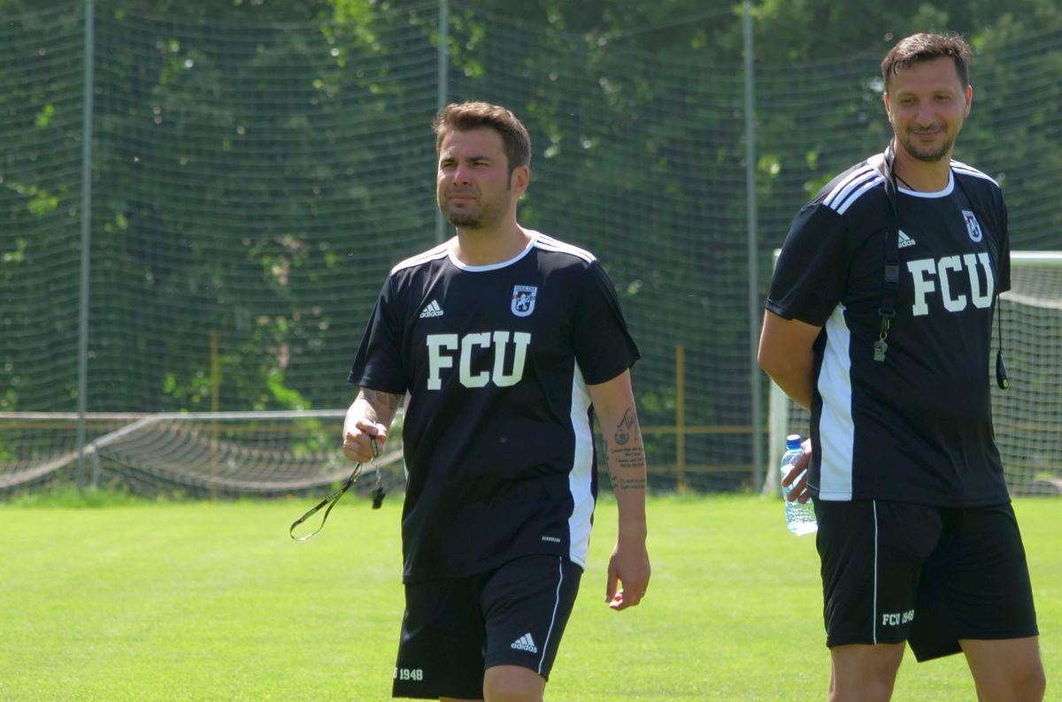 Antrenament spartan în cantonamentul lui FCU Craiova 1948! Imaginile surprinse de GSP în Slovenia