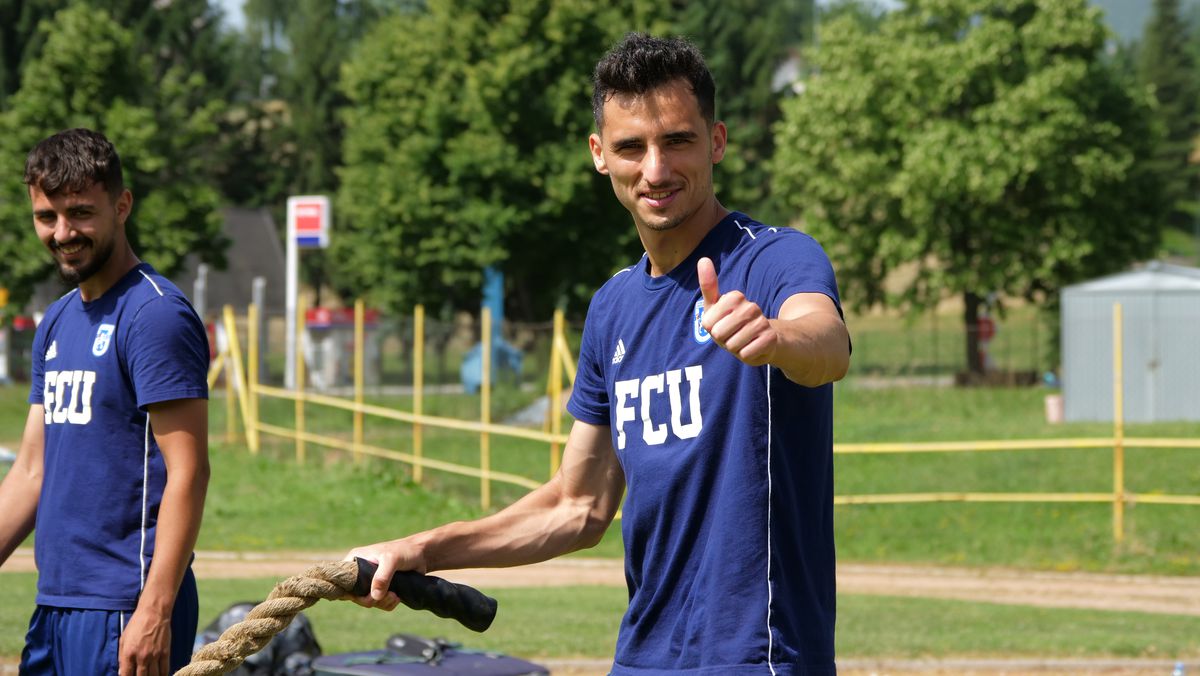 Antrenament spartan în cantonamentul lui FCU Craiova 1948! Imaginile surprinse de GSP în Slovenia