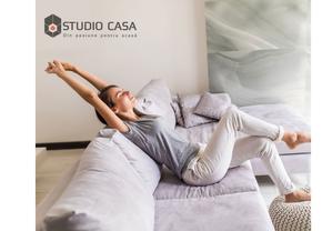 Canapeaua, piesa de mobilier indispensabilă dintr-un living complet