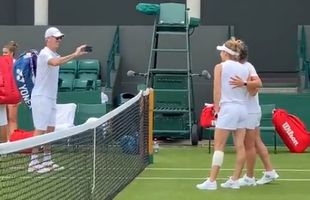 Apariție-surpriză la antrenamentul lui Halep » Simona a oprit totul și l-a rugat pe Cahill să facă o poză