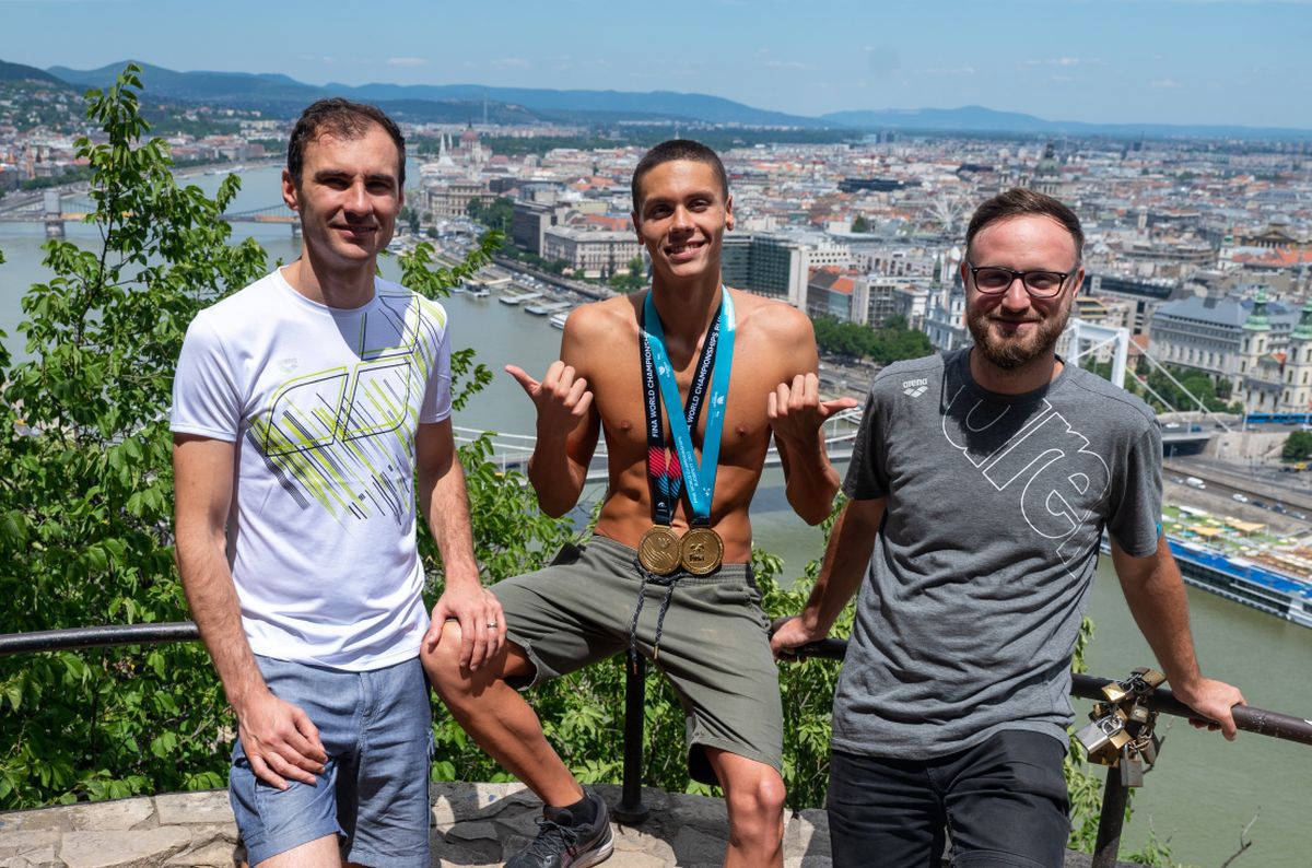 Dragoș Luscan și secretele din spatele performanțelor lui David Popovici: „A știut mereu: o să câștig, o să dobor recordul, o să stau până târziu. El face regulile”