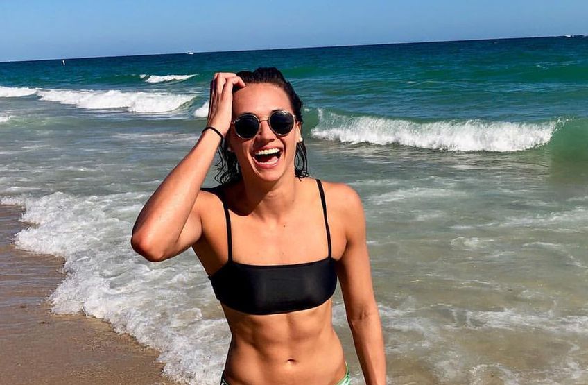 Kylie Masse (26 de ani), surpriza plăcută a delegației canadiene la Campionatul Mondial de Natație, este una dintre cele mai frumoase înotătoare în activitate.