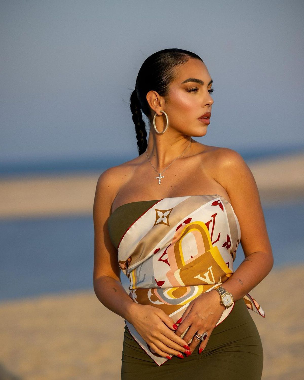 Georgina Rodriguez a făcut senzație în vacanța din Sardinia (2023). Foto: Instagram
