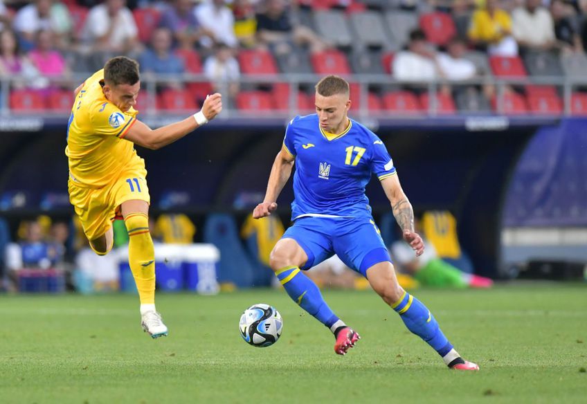 România U21 a fost învinsă de Ucraina U21, scor 0-1, și este eliminată de la EURO 2023. Golul decisiv a venit în minutul 89, când Dican a deviat în propria poartă.