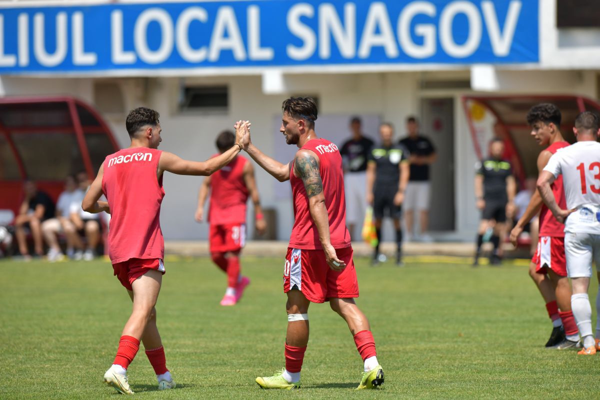 FOTO Dinamo - Muscelul Câmpulung, amical 24.06.2023