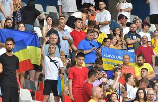 Moment superb înainte de România U21 - Ucraina U21 » Ce s-a întâmplat la intonarea imnurilor