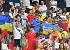 Moment superb înainte de România U21 - Ucraina U21 » Ce s-a întâmplat la intonarea imnurilor