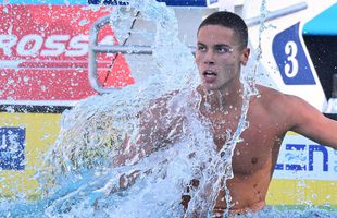 David Popovici, timp-record la Sette Colli, 100 m liber! Andrei Anghel, locul trei la 50 m spate