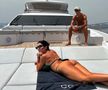 Iubita lui Cristiano Ronaldo, sexy pe iaht, în vacanța în Sardinia! Fanii i-au atras atenția: „Nu îți e rușine?”
