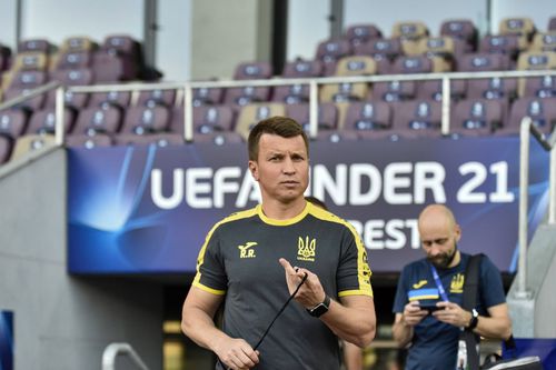 Ruslan Rotan, selecționerul Ucrainei U21. 
Foto: Imago
