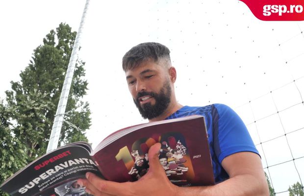 Ovidiu Herea, la ceas aniversar pentru Rapid: „În Giulești am petrecut cei mai frumoși ani ai carierei!” + Impresii despre revista dedicată centenarului rapidist