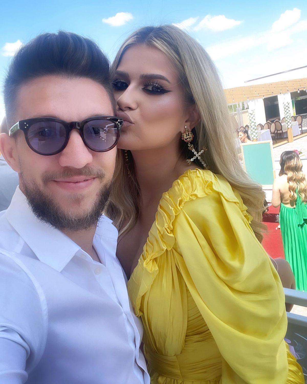 Soția noului transfer de la FCSB face senzație pe rețelele de socializare: ce a postat Diana