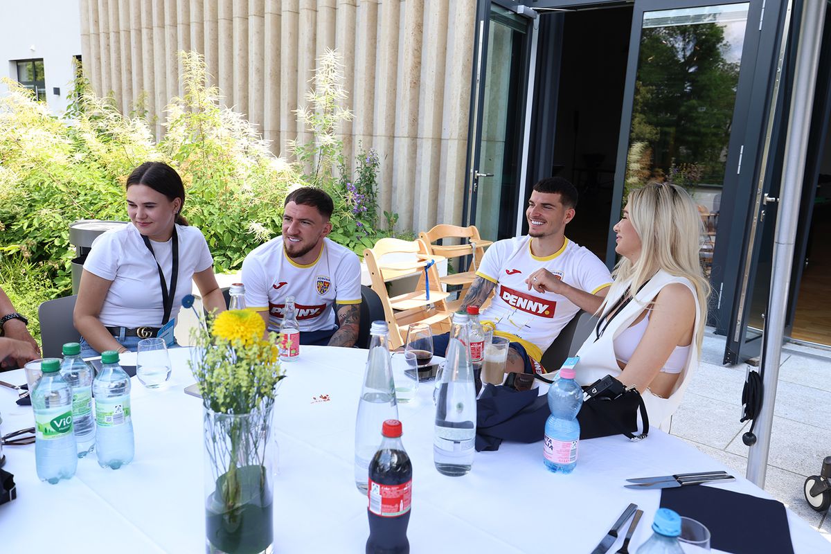 Ziua familiei în cantonamentul României » Edi Iordănescu i-a lăsat pe jucători să stea alături de partenere