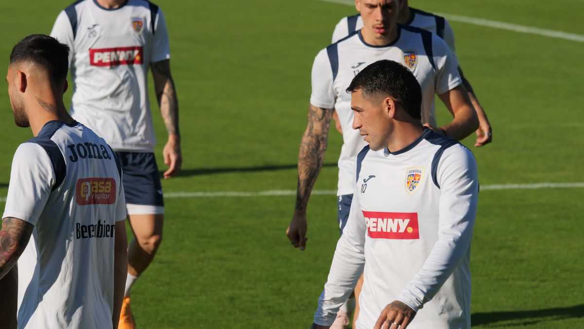 Imagini de la antrenamentul României - 24 iunie