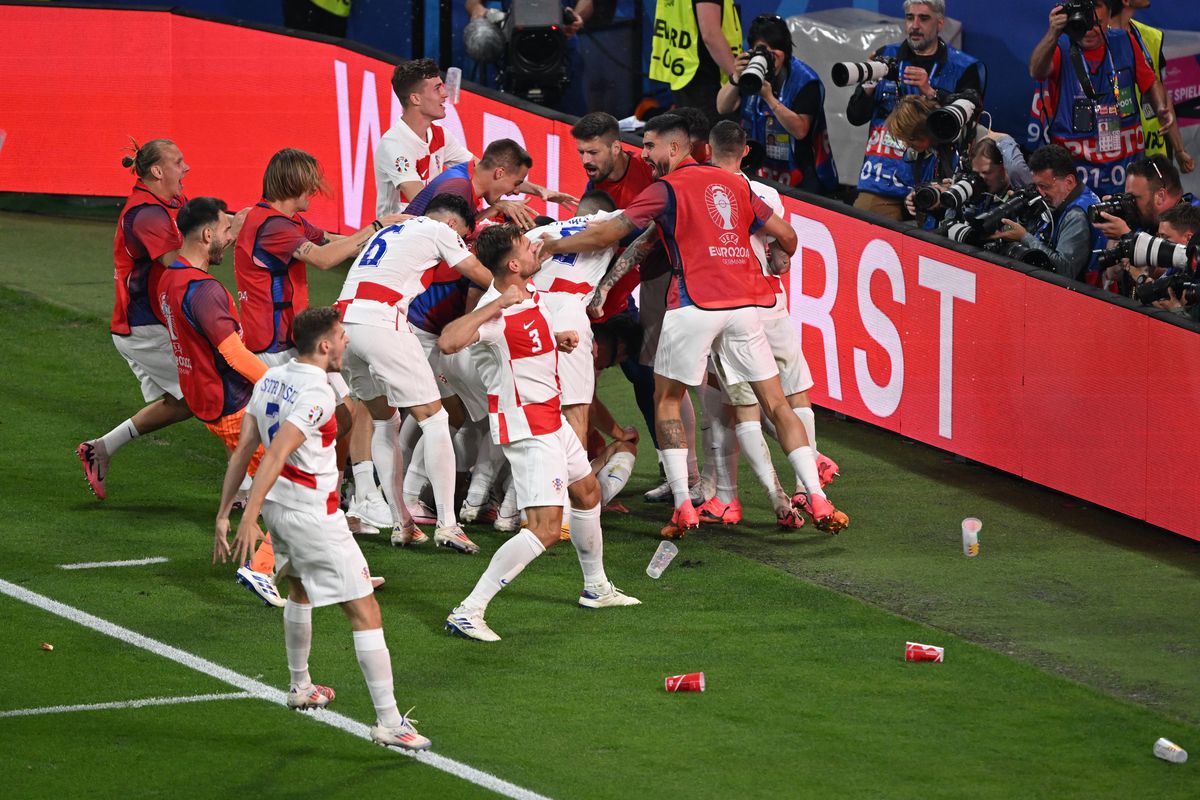 Luka Modric, de la agonie la extaz în doar 32 de secunde din meciul Croația - Italia