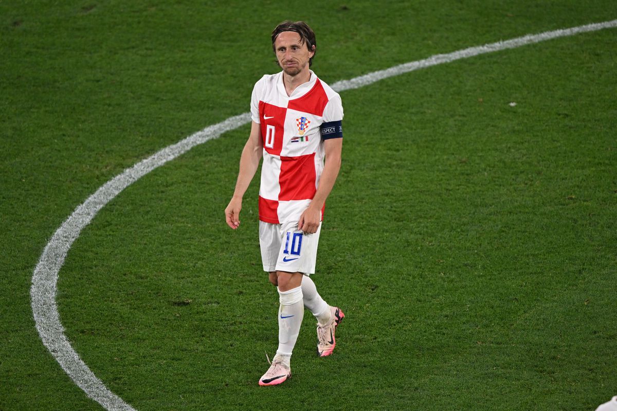Luka Modric, de la agonie la extaz în doar 32 de secunde din meciul Croația - Italia