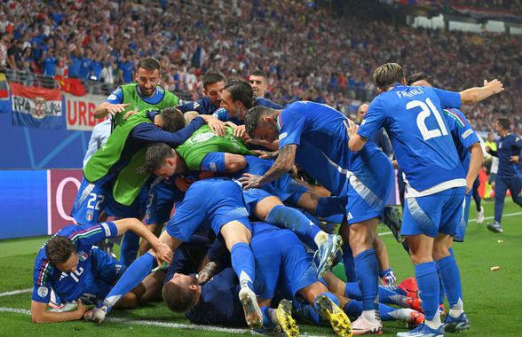 Cel mai dramatic meci de la EURO 2024! Italia a marcat la ultima fază și e în „optimi”. Croația, aproape OUT!