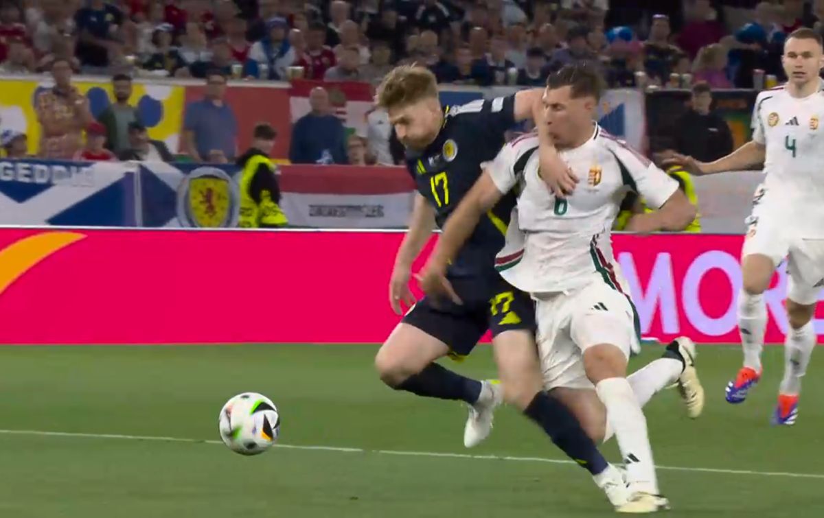 Penalty nedat în Scoția - Ungaria, de la Euro 2024