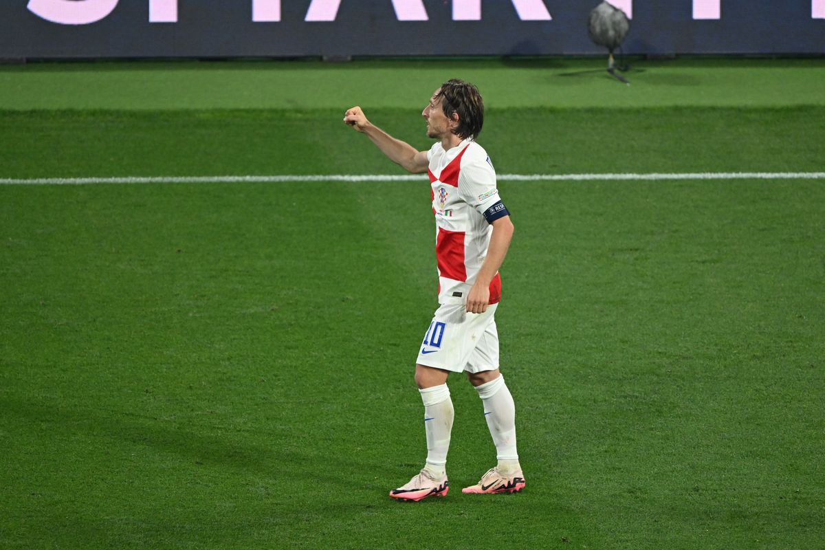 Luka Modric, de la agonie la extaz în doar 32 de secunde din meciul Croația - Italia » Recordul stabilit