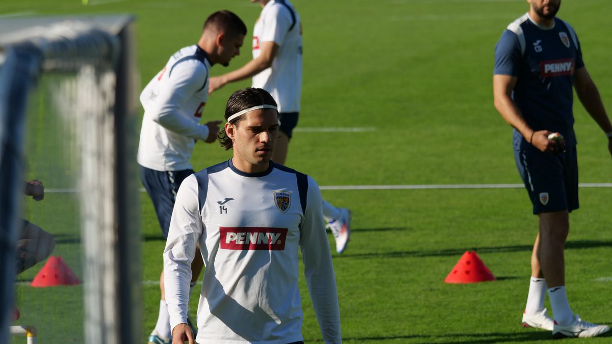 Imagini de la antrenamentul României - 24 iunie