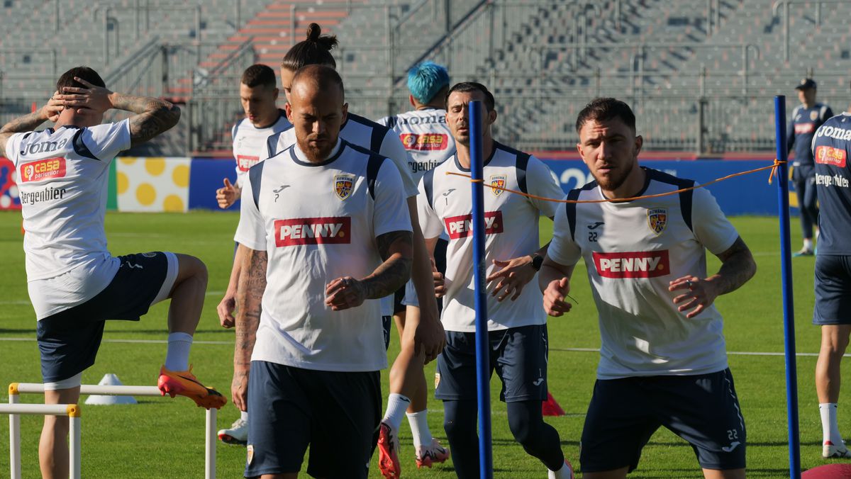 „Hai, băieți, pentru optimi!” » Îndemn spartan la penultimul antrenament „tricolor” înainte de Slovacia - România