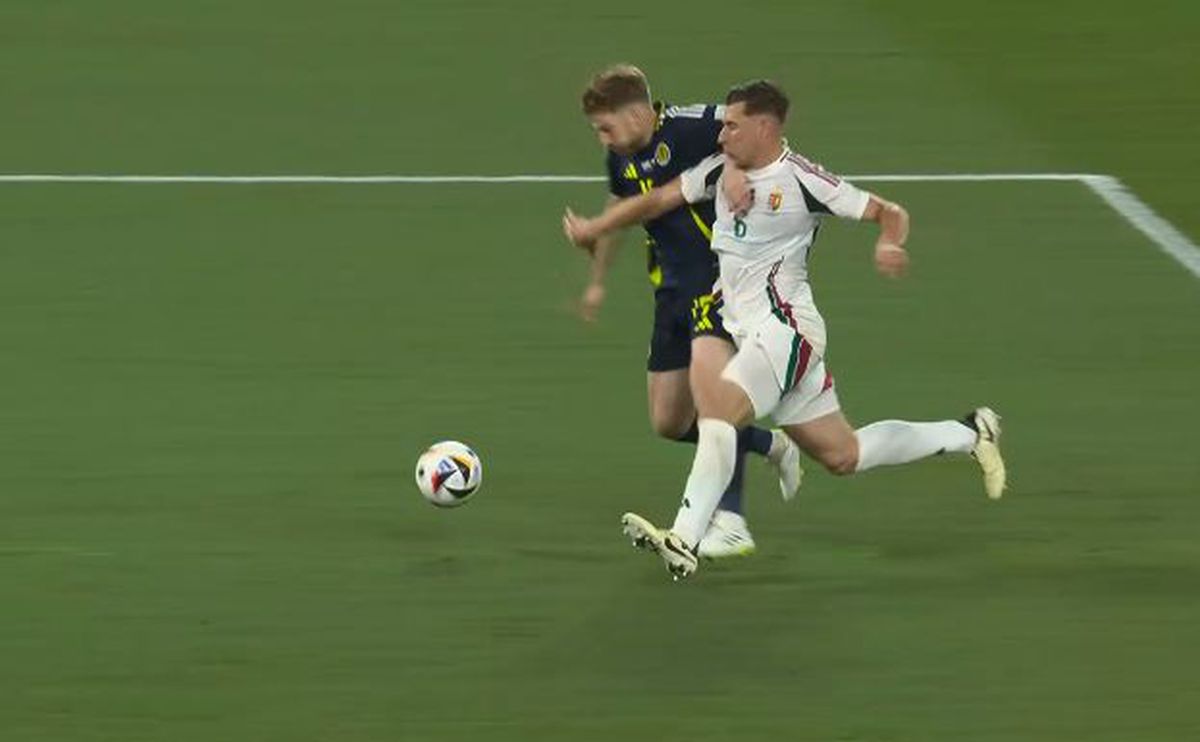 Penalty nedat în Scoția - Ungaria, de la Euro 2024